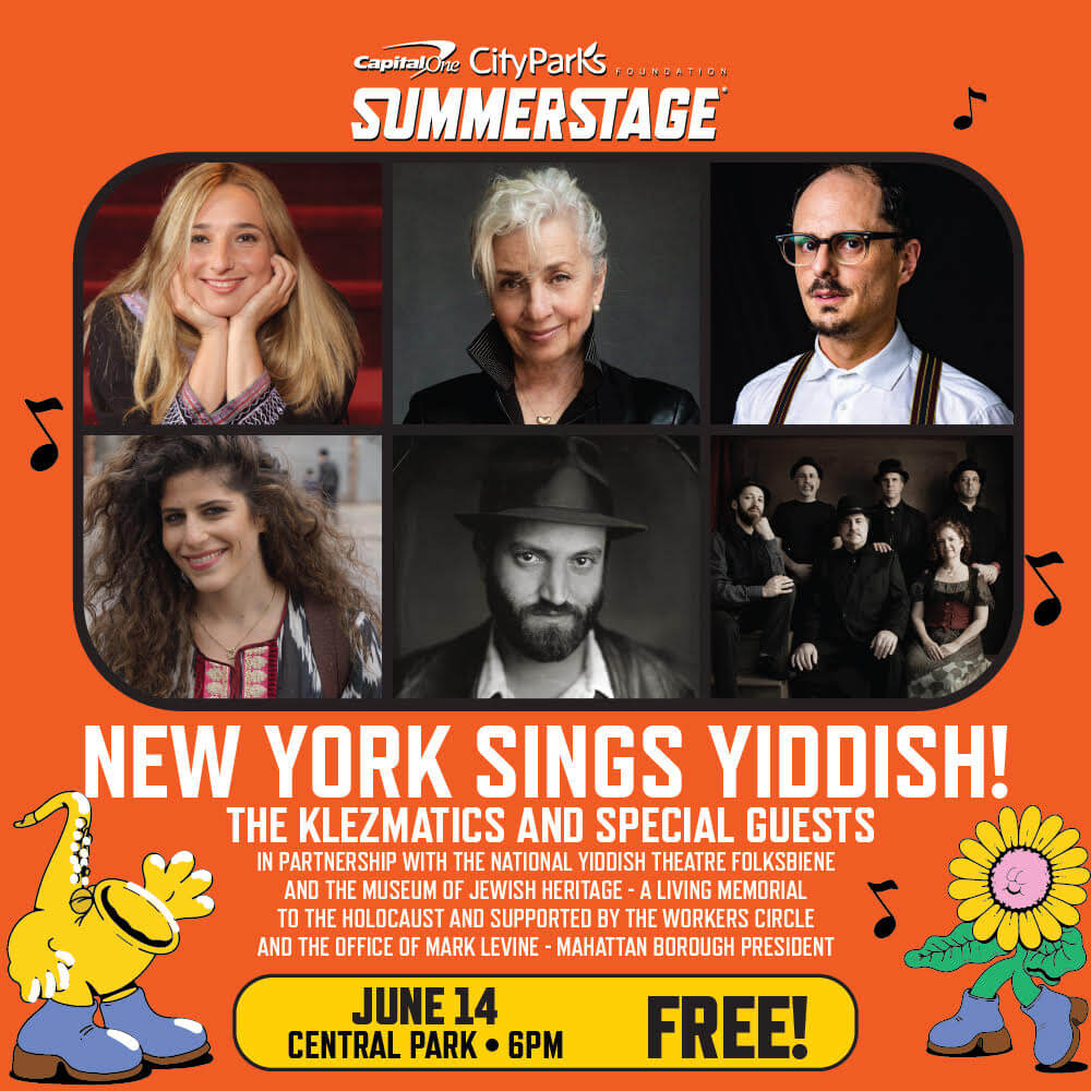 SummerStage New York Sings Yiddish